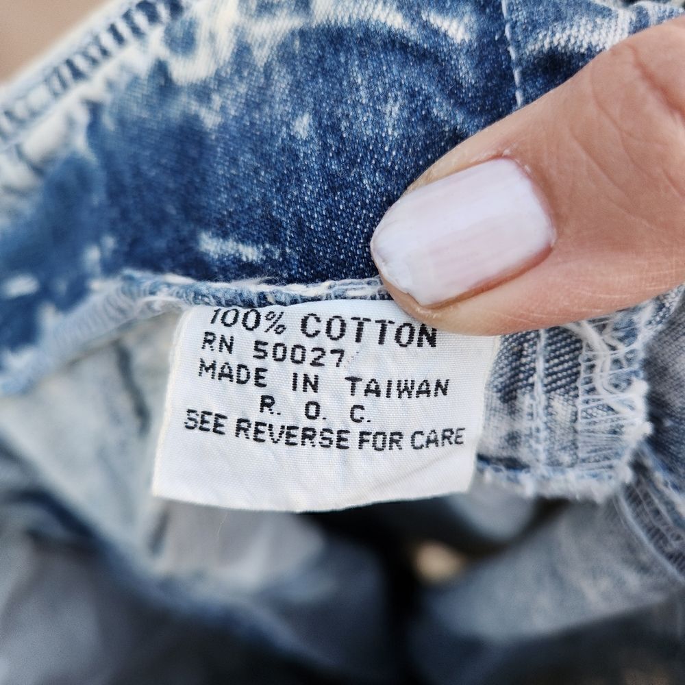 Rio by Stephen Mardon 80s 90s jeans acid washed - Picture 2 of 10